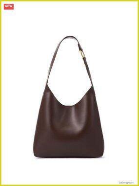 Vegan Leather Hobo Bag Satchel Tote Shoulder Handbag Magnetic Snap
